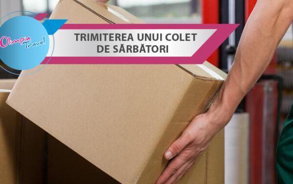 Trimiterea unui colet de sarbatori